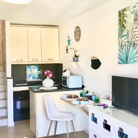 Luminoso Estudio A Pie De Playa Lejlighed